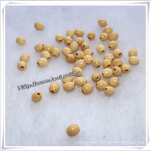 Square, Oval, Round and Painted Wood Beads, Rosary Beads (IO-wa025)